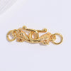 S925 Sterling Silver Lobster Hook Buckle Electroplated Universal Bracelet Necklace Connection
