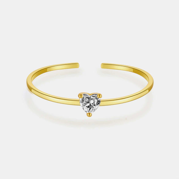 S925 Sterling Silver Love Slim Adjustable Living Ring Electroplated In Platinum Or 18K Gold For Women Fashion And Geometric Style