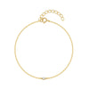 S925 Sterling Silver Minimalist Geometric Horse Eye Diamond Bracelet With Electroplating And Real Gold Plating