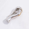 S925 Sterling Silver Pearl Bud Link Buckle Handmade Jewelry With Electroplating