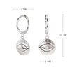 S925 Sterling Silver Personality Fashion Creative Devil's Eye Earrings