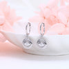 S925 Sterling Silver Personality Fashion Creative Devil's Eye Earrings