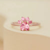 S925 Sterling Silver Puppy Dog Claw Animal Ring Women's Simple Fashion Geometric Electroplated
