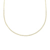 S925 Sterling Silver Snake Bone Chain Geometric Zircon Necklace With Electroplating For Women