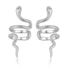 S925 Sterling Silver Snake Ear Clip Fashion Creative Unisex Ear Clip Without Ear Holes Electroplating Accessories