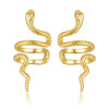 S925 Sterling Silver Snake Ear Clip Fashion Creative Unisex Ear Clip Without Ear Holes Electroplating Accessories