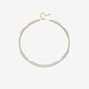 S925 Sterling Silver Spiral Necklace With Geometric Design Electroplated In Platinum Or 18K Gold For Women