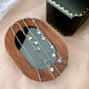 S925 Sterling Silver Star Tassel Threader Earrings For Women Personality Style Five Point Star Meteor Ear Line Earrings
