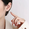 S925 Sterling Silver Star Wave Tassel Threader Earrings Simple Light Luxury Dangle Ear Jewelry For Women
