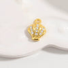 S925 Sterling Silver Starfish Pendant With Zirconia Fashion Animal Design For Diy Bracelet Or Necklace