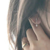 S925 Sterling Silver Stud Earrings For Women Plated 14K Gold Inlaid Zircon Water Drop Tassel Light Luxury