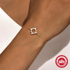 S925 Sterling Silver Sun Moon Light Luxury Jewelry Set With Electroplated O Chain For Women