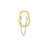 S925 Sterling Silver Tassel Pendant Earrings With Geometric Design And Electroplating For Women