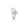 S925 Sterling Silver U Shape Punchfree Ear Clip Ear Buckle Earrings With Electroplated Platinum Or 18K Gold For Women