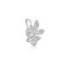 S925 Sterling Silver U Shape Punchfree Ear Clip Ear Buckle Earrings With Electroplated Platinum Or 18K Gold For Women