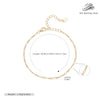 S925 Sterling Silver Ushape Car Flower Mother Chain Electroplated Women's Bracelet