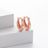 S925 Sterling Silver Ushaped Electroplated Women's Minimalist Fashion Earrings