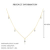 S925 Sterling Silver Water Drop Zircon Women's Light Luxury Geometric Earrings