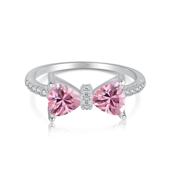 S925 Sterling Silver Women's Geometric Style Ring With Ice Flower Zirconium And High Carbon Diamond Electroplated