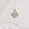 S925 Sterling Silver Zirconia Four Leaf Clover Pendant Jewelry Accessories Including Necklace Bracelet Earrings