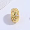 S925 Sterling Silver Zirconium Hollow Barrel Braided Ball Beads Handmade Diy Bracelet Necklace Accessories