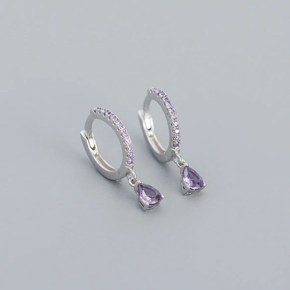 Fashion Geometric Plating Gem Earrings Ear Studs