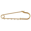 Safety Pin Brooch 316L Stainless Steel Electroplated For Women Fashion Style