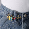 Safety Pin Brooch 316L Stainless Steel Electroplated For Women Fashion Style