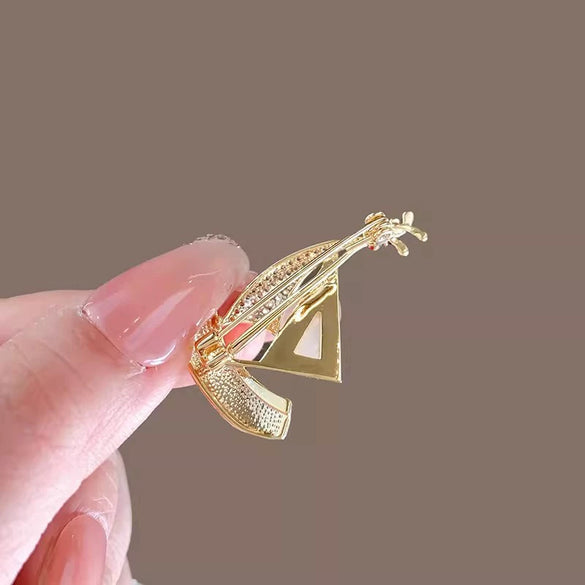 Sailboat Retro Brooch Alloy Electroplating Minimalist Unisex Accessory