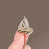 Sailing Brooch Alloy Electroplated For Men And Women