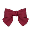 Satin Big Bow Hairpin Spring Clip Hairpin Ponytail Clip Hair Accessories
