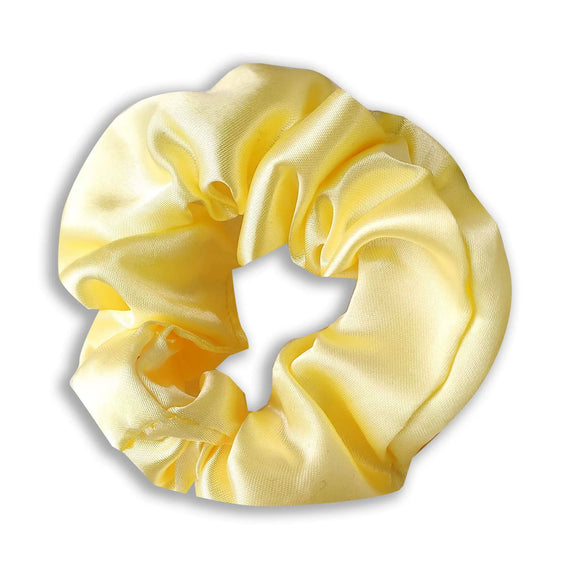 Satin Cloth Scrunchie Hair Ring Handmade High Elasticity Hair Rope Natural Style Multi Color Hair Accessory