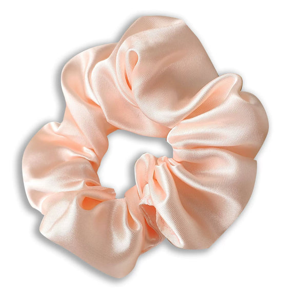 Satin Cloth Scrunchie Hair Ring Handmade High Elasticity Hair Rope Natural Style Multi Color Hair Accessory
