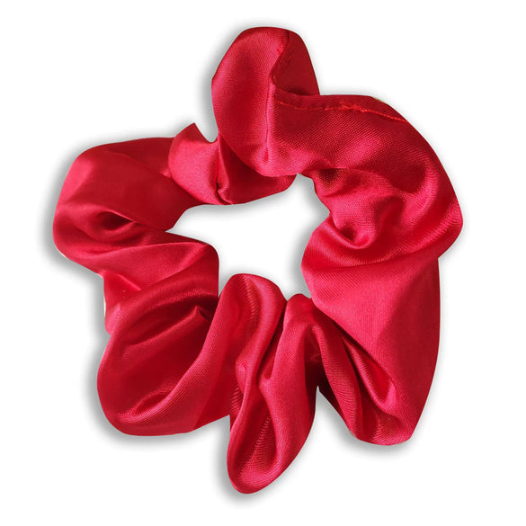 Satin Cloth Scrunchie Hair Ring Handmade High Elasticity Hair Rope Natural Style Multi Color Hair Accessory