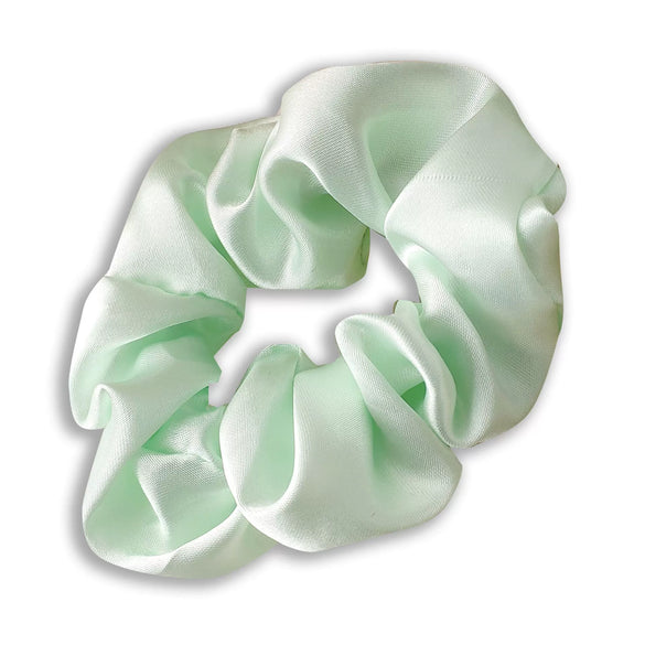 Satin Cloth Scrunchie Hair Ring Handmade High Elasticity Hair Rope Natural Style Multi Color Hair Accessory