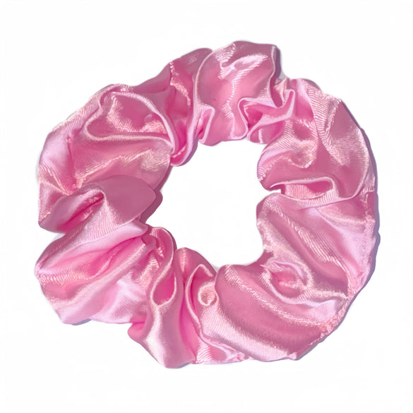 Satin Cloth Scrunchie Hair Ring Handmade High Elasticity Hair Rope Natural Style Multi Color Hair Accessory
