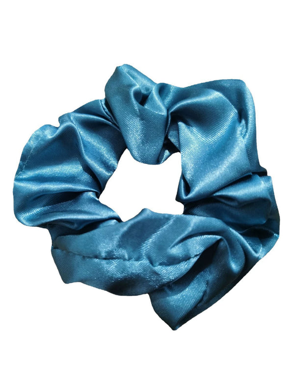 Satin Cloth Scrunchie Hair Ring Handmade High Elasticity Hair Rope Natural Style Multi Color Hair Accessory