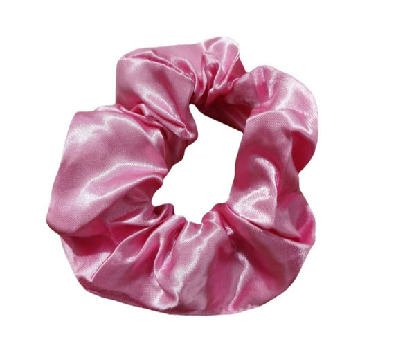 Satin Cloth Scrunchie Hair Ring Handmade High Elasticity Hair Rope Natural Style Multi Color Hair Accessory