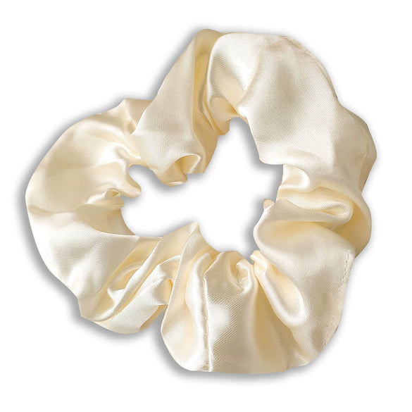 Satin Cloth Scrunchie Hair Ring Handmade High Elasticity Hair Rope Natural Style Multi Color Hair Accessory