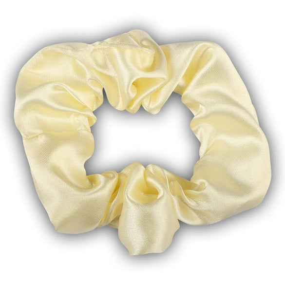 Satin Cloth Scrunchie Hair Ring Handmade High Elasticity Hair Rope Natural Style Multi Color Hair Accessory