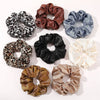 Satin Fabric Handmade Large Intestine Hair Ring Simple Elastic Hair Tie For Women Hair Accessories