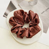 Satin Fabric Handmade Large Intestine Hair Ring Simple Elastic Hair Tie For Women Hair Accessories