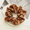 Satin Fabric Handmade Large Intestine Hair Ring Simple Elastic Hair Tie For Women Hair Accessories