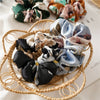 Satin Flower Large Intestine Hair Band Headdress Elastic Rubber Band Female Hair Rope Jewelry Seiko