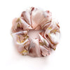 Satin Intestine Style Elastic Women's Hair Ring Headwear With Floral Design And Seiko Craftsmanship
