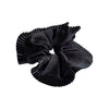 Satin Pleated Splicing Handmade Geometric Hair Tie High Elasticity Versatile Highend