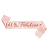 Satin Shoulder Ribbon Belt For Girl Party Decoration With Printing Rose Gold Fashion Style