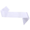 Satin Shoulder Strap Etiquette Belt White For Party And Dance Decoration