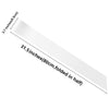 Satin Shoulder Strap Etiquette Belt White For Party And Dance Decoration