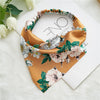 Satin Triangle Scarf Hair Accessories For Women Geometric Style